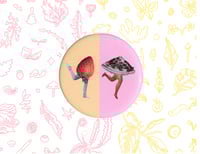 Late For Breakfast Button