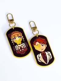 Image 2 of Umineko Beatrice & Battler Charms in Pearlescent Yellow 