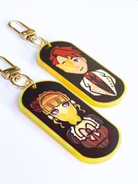 Image 5 of Umineko Beatrice & Battler Charms in Pearlescent Yellow 