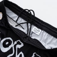 Image 2 of 'Snook' Mesh Shorts [BLACK]