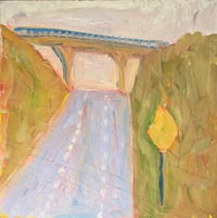 Road 2, 2025.  Oil on panel.  12 x 12 inches unframed.