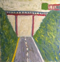 Road 1, 2025.  Oil on panel.  12 x 12 inches unframed.