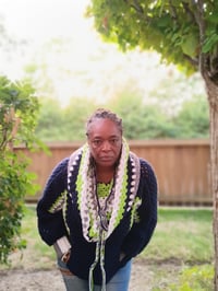 Image 3 of Crochet Football Hexagon Sweatshirt