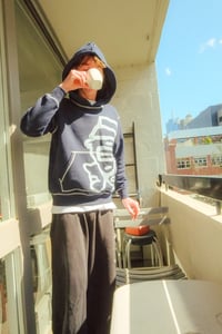 Image 2 of 'Gimme' Hoodie NAVY