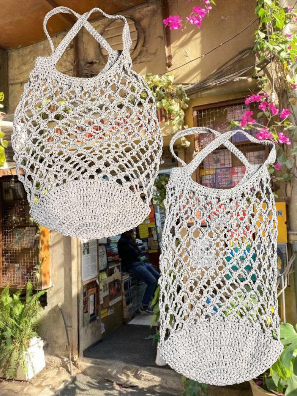 Image of FRENCH HEMP MARKET BAG 1/1