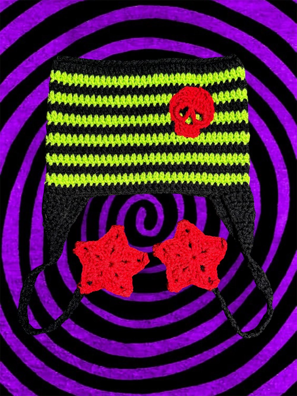 Image of HAUNTED APPLE CAT HAT 1/1