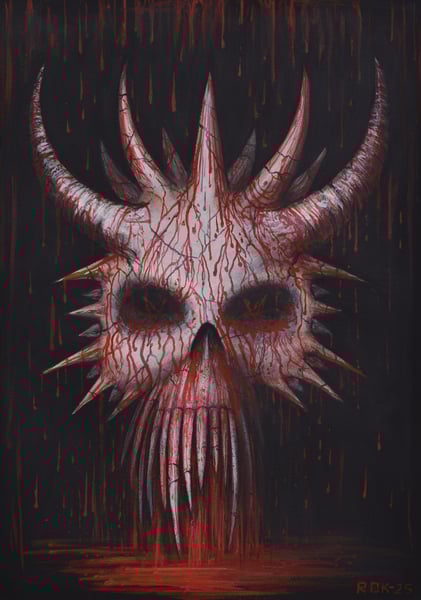 Image of BLEEDING INSANITY MkIII - original painting 