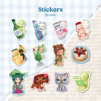 Image 1 of Individual Stickers