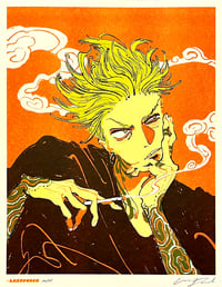 Image 1 of 【M】GACHIAKUTA — ENJIN'S SMOKE BREAK (RISO PRINT)