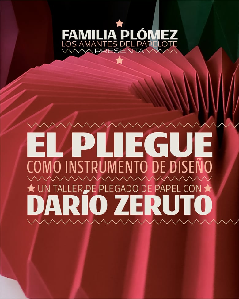 Image of El pliegue como instrumento de diseño. Con Darío Zeruto