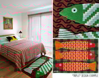 Image 5 of Copy of 'Catch of the Day 02' Art Rug