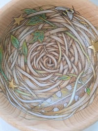 Image 3 of Bumblebee - large birdsnest bowl  