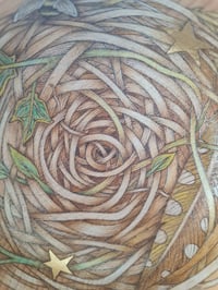 Image 4 of Bumblebee - large birdsnest bowl  