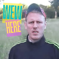 Image 1 of Wew Here - Tee (White)