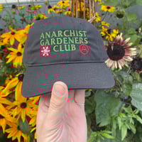 Image 2 of ANARCHIST GARDENERS CLUB HAT - GREY/BLACK