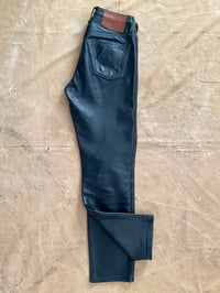 Image 3 of AERO LEATHER CLOTHING BIKER PANTS
