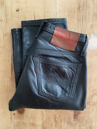 Image 1 of AERO LEATHER CLOTHING BIKER PANTS