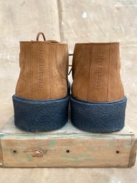 Image 5 of PLAYBOY CHUKKA BOOTS x SMQ COGNAC SUEDE