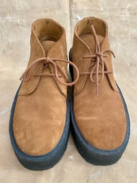 Image 2 of PLAYBOY CHUKKA BOOTS x SMQ COGNAC SUEDE
