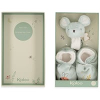 Image 1 of Coffret de naissance chaussons et bracelet sonore Souris