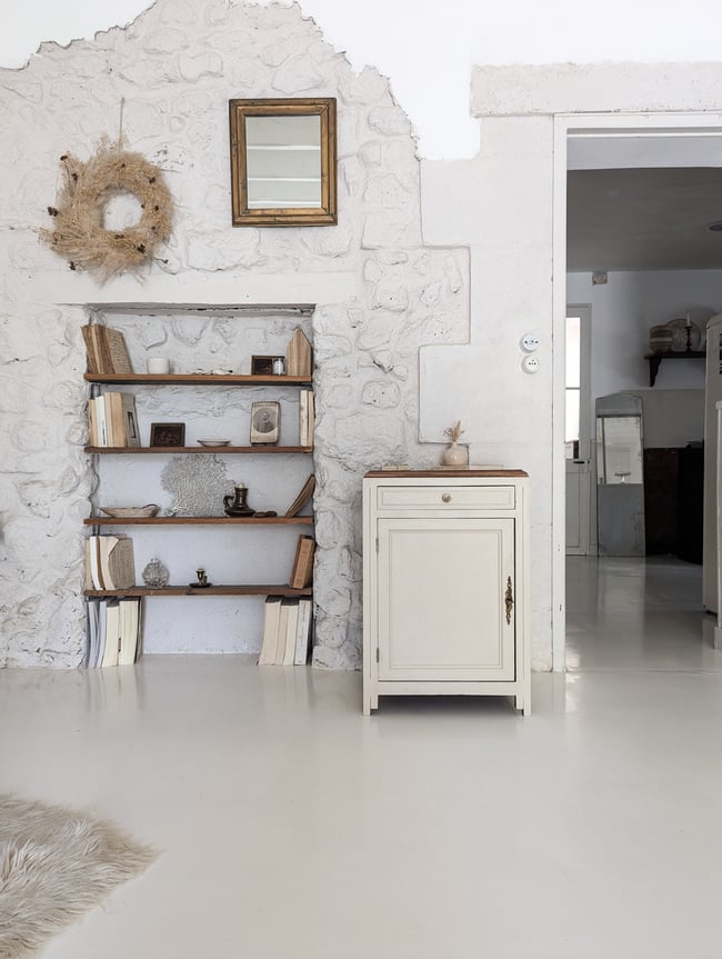 Petit meuble de métier 5 étagères 