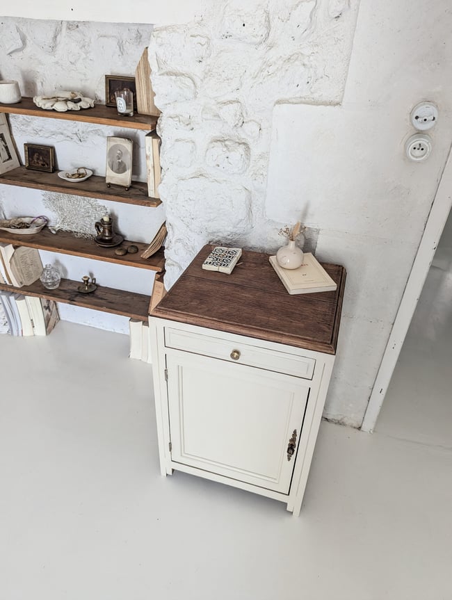 Petit meuble de métier 5 étagères 