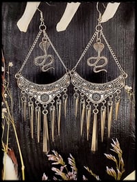 Image 5 of Moonspell - Crescent Moon earrings 1