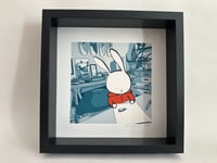 Ghost Writer in Studio. Signed print, limited edition of 15.