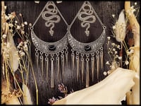 Image 2 of Moonspell - Crescent Moon earrings 2