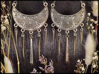 Image 3 of Moonspell - Crescent Moon earrings 3