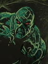 SCOT EATON  'REMARQUE' OF SWAMP THING ON DUST COVER 
