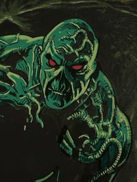 Image 1 of SCOT EATON  'REMARQUE' OF SWAMP THING ON DUST COVER 