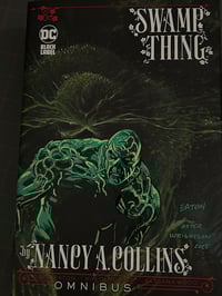 Image 3 of SCOT EATON  'REMARQUE' OF SWAMP THING ON DUST COVER 