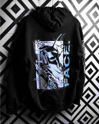 Image 2 of "grid-girl" Hoodie.