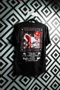 Image 2 of 'rouge carpet disaster' T-shirt