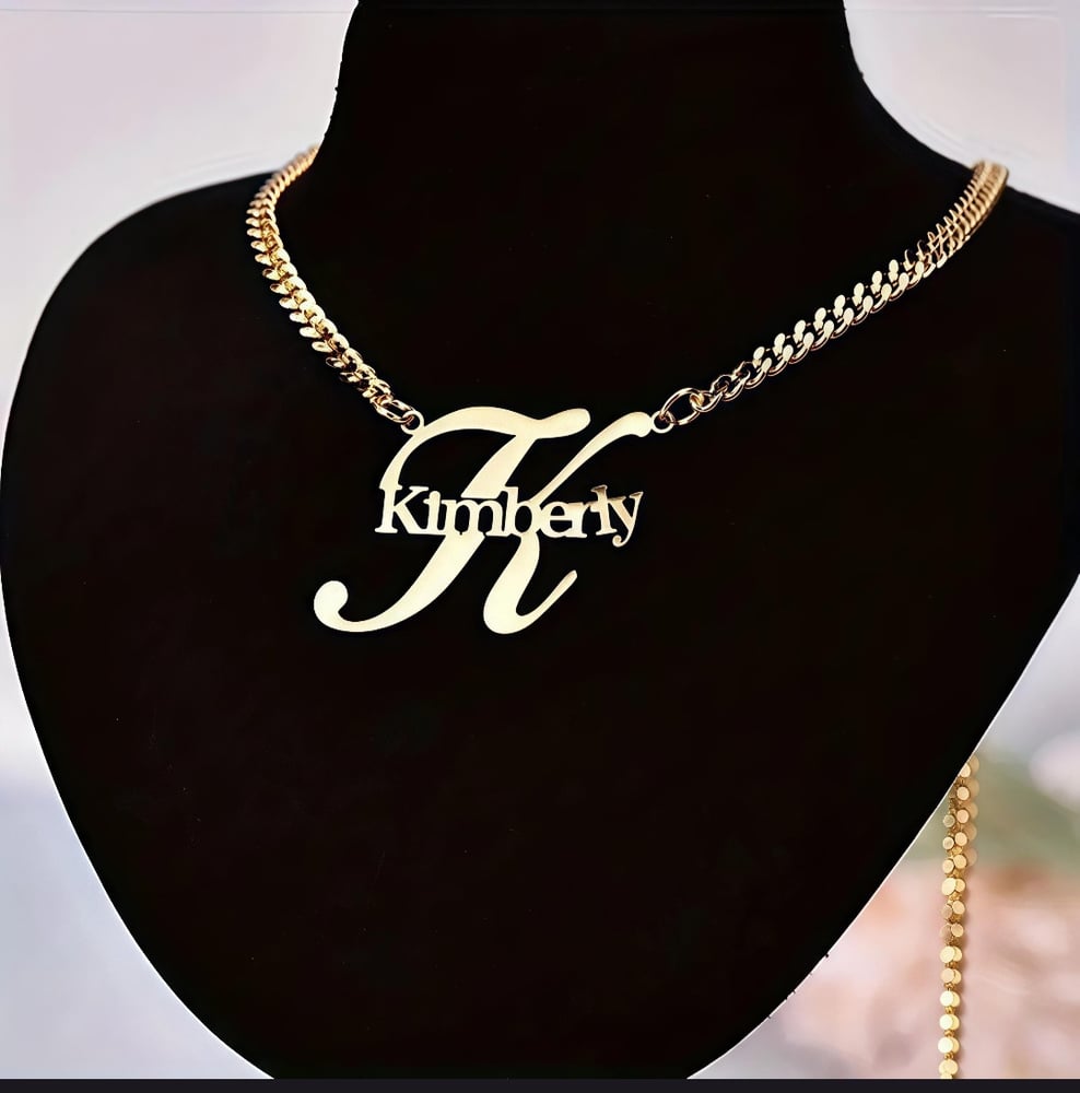 Image of Initial/Name necklace