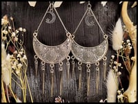 Image 1 of Moonspell - Crescent Moon earrings 4