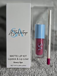 Image 7 of All-Day Matte Lip Kit Duo by A Star Vintage