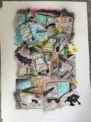 Image of Box Truck Bobby Poster and Zine Combo