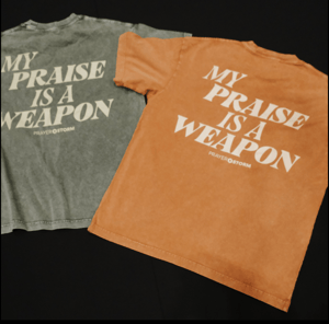 T-shirt - MY PRAISE IS A WEAPON