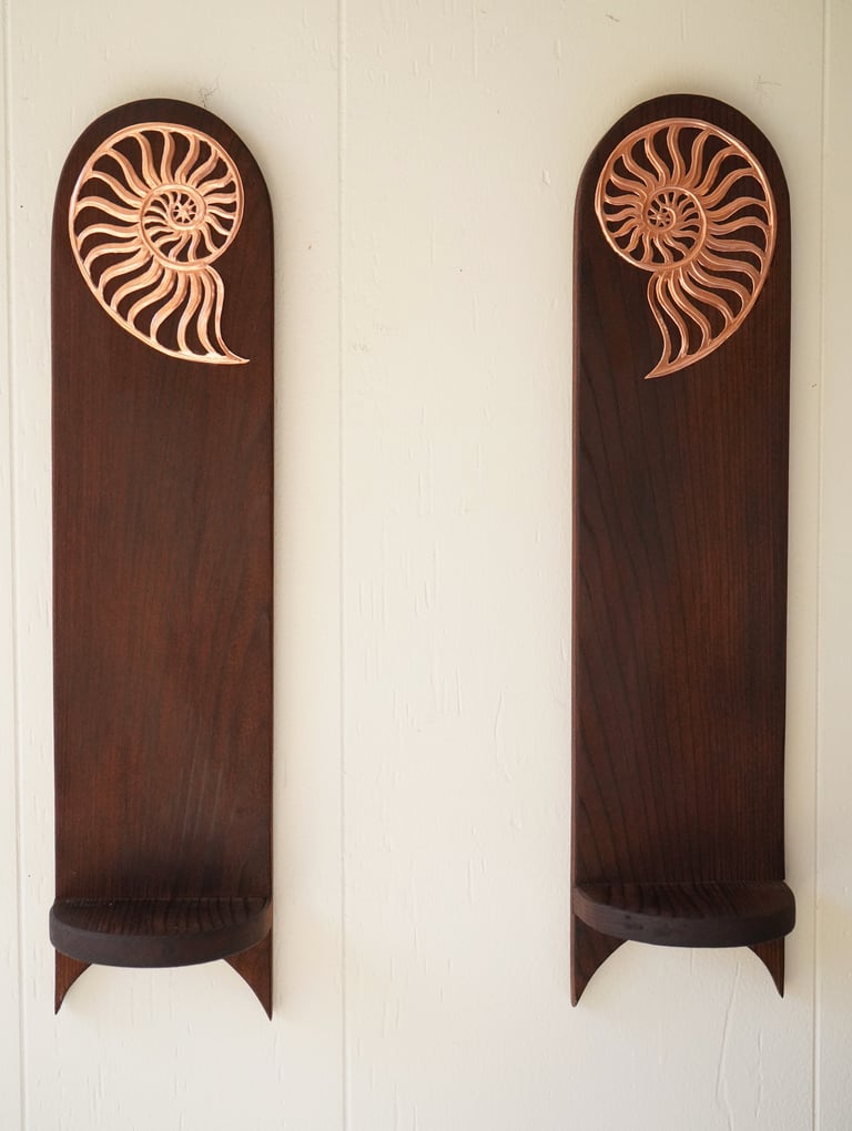 Spiral • Shell • Star Sconce II Image 3