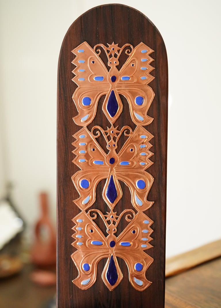 Butterfly Pillar Sconce I Image 3