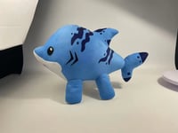 Image 3 of Big Pink Shark Plushie Second Preorder