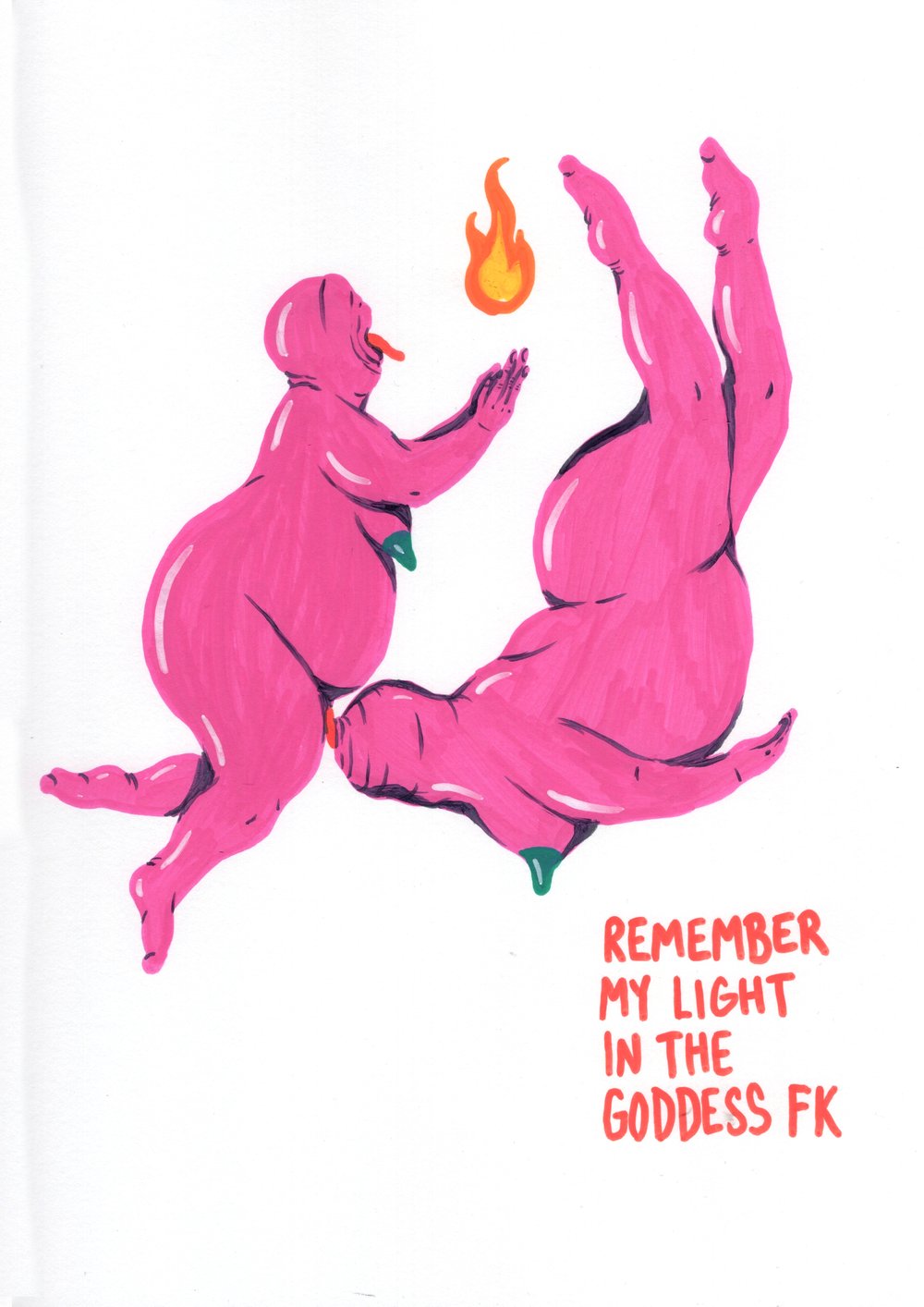 Image of REMEMBER MY LIGHT IN THE GODDESS FK