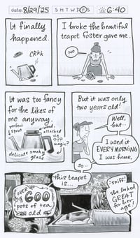 Daily Comic 8/29: Death of a Teapot