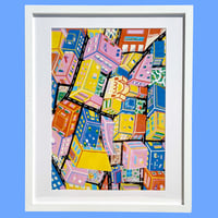 Image 4 of Illustrated maps of Athens - Poster