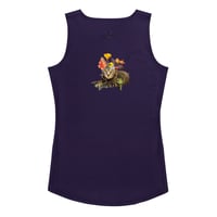 Image 2 of Frida CatLo - All Over Print Tank Top - Purple 