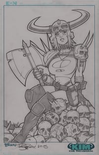 Image of Kim the Delusional NYCC Exclusive Original Cover Art