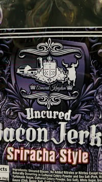 Image 4 of 👑The Armored Kingdom Delicious Sriracha Style Bacon Jerky 🥓