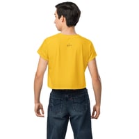 Image 3 of She's A Little Nuts -  All Over Print Crop Tee